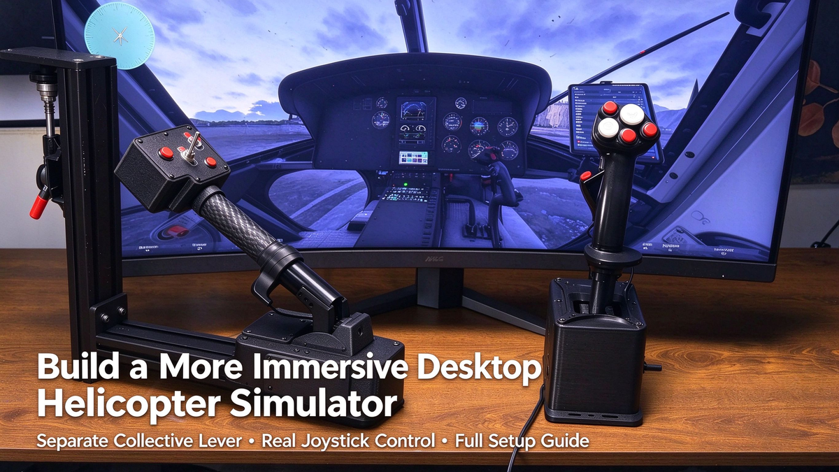 Build a More Immersive Desktop Helicopter Simulator