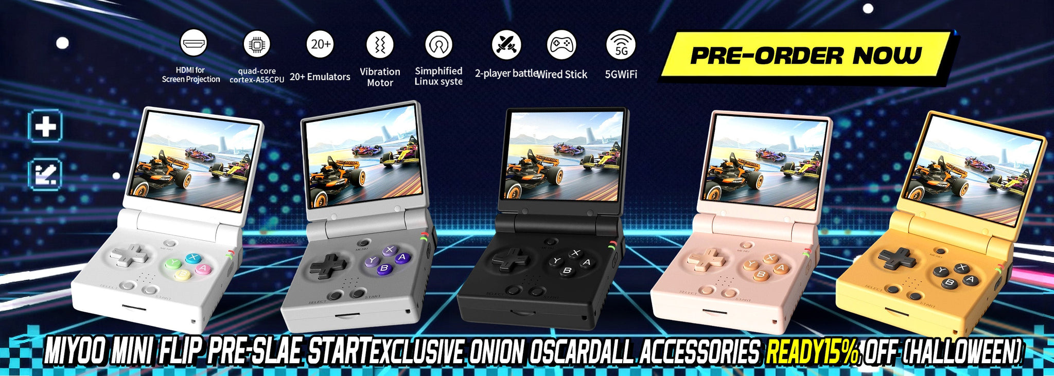 Three handheld game consoles to be launched in October and November 2025