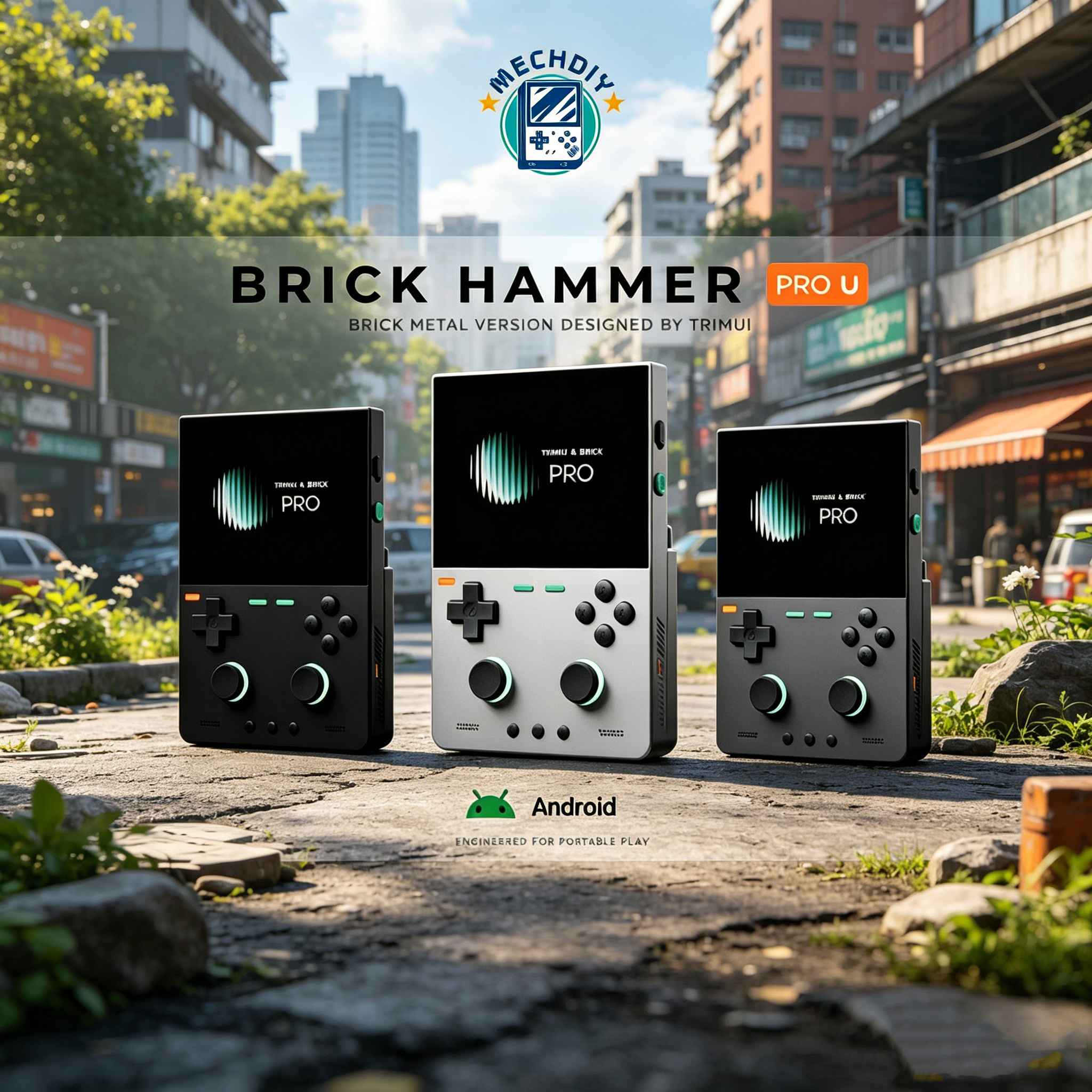 Trimui Brick Full Lineup Comparison: 4 Consoles Side-by-Side