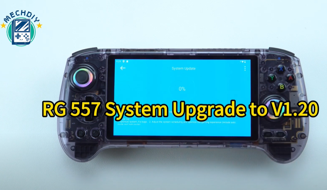 🚀 BIG NEWS for RG 557 Owners! System Update Free Branded SD Card