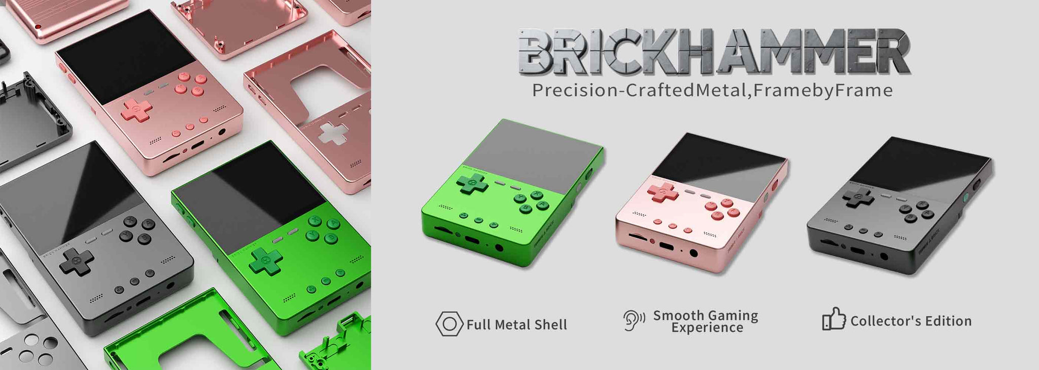 Trimui Brick Hammer: When Small Size Meets Metallic Texture