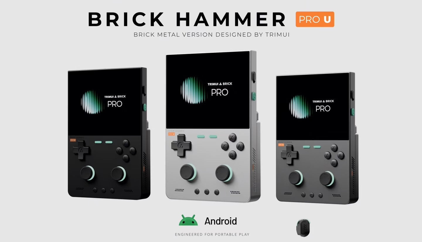TRIMUI BRICK PRO A Fusion of Retro Design and Portable Gaming Performance