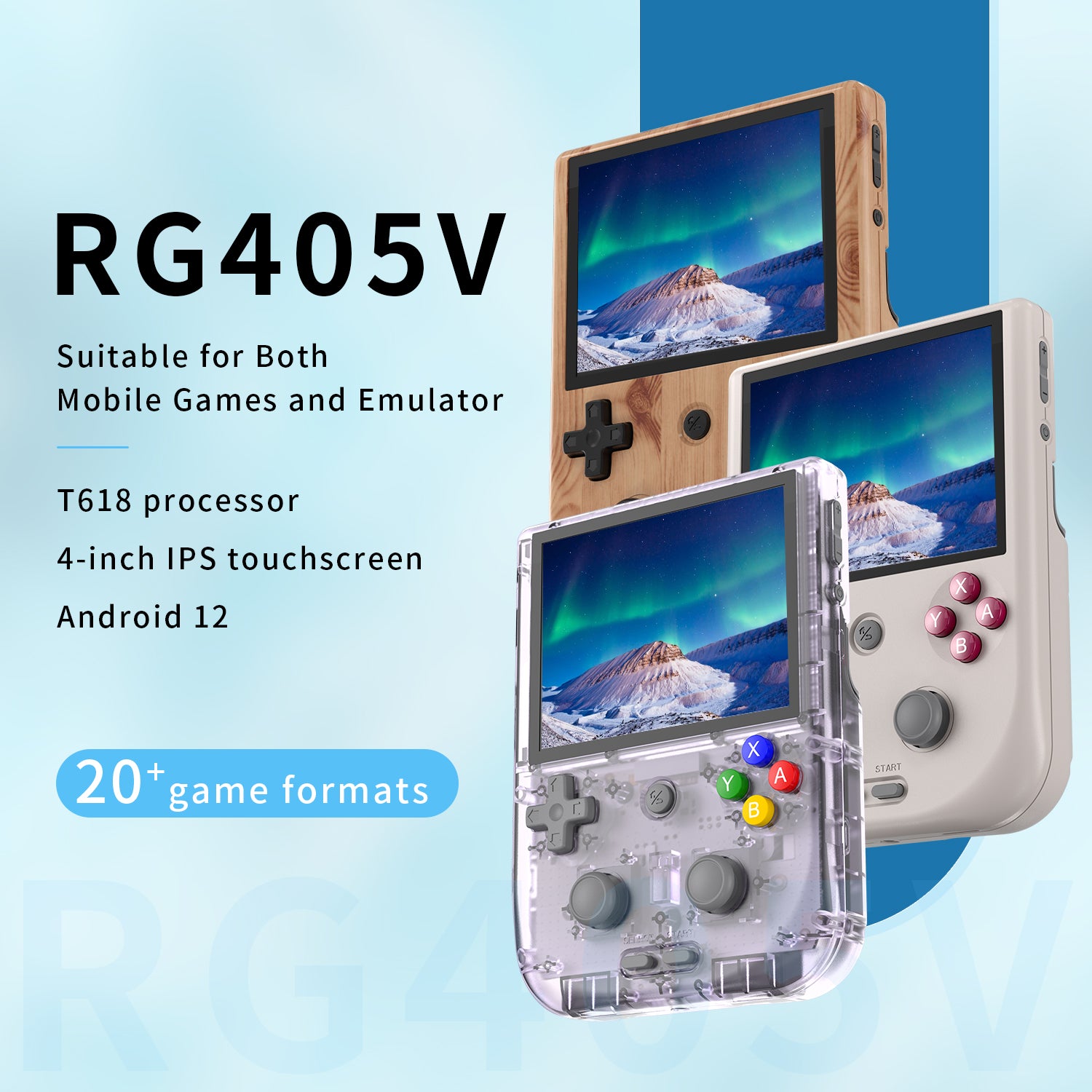 ANBERNIC RG405V Retro Handheld Gaming Console - Mechdiy