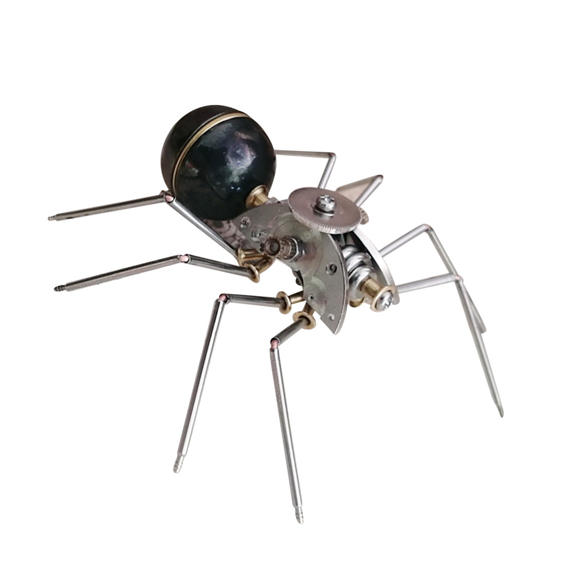 Steampunk Metal Wolf Spider Model