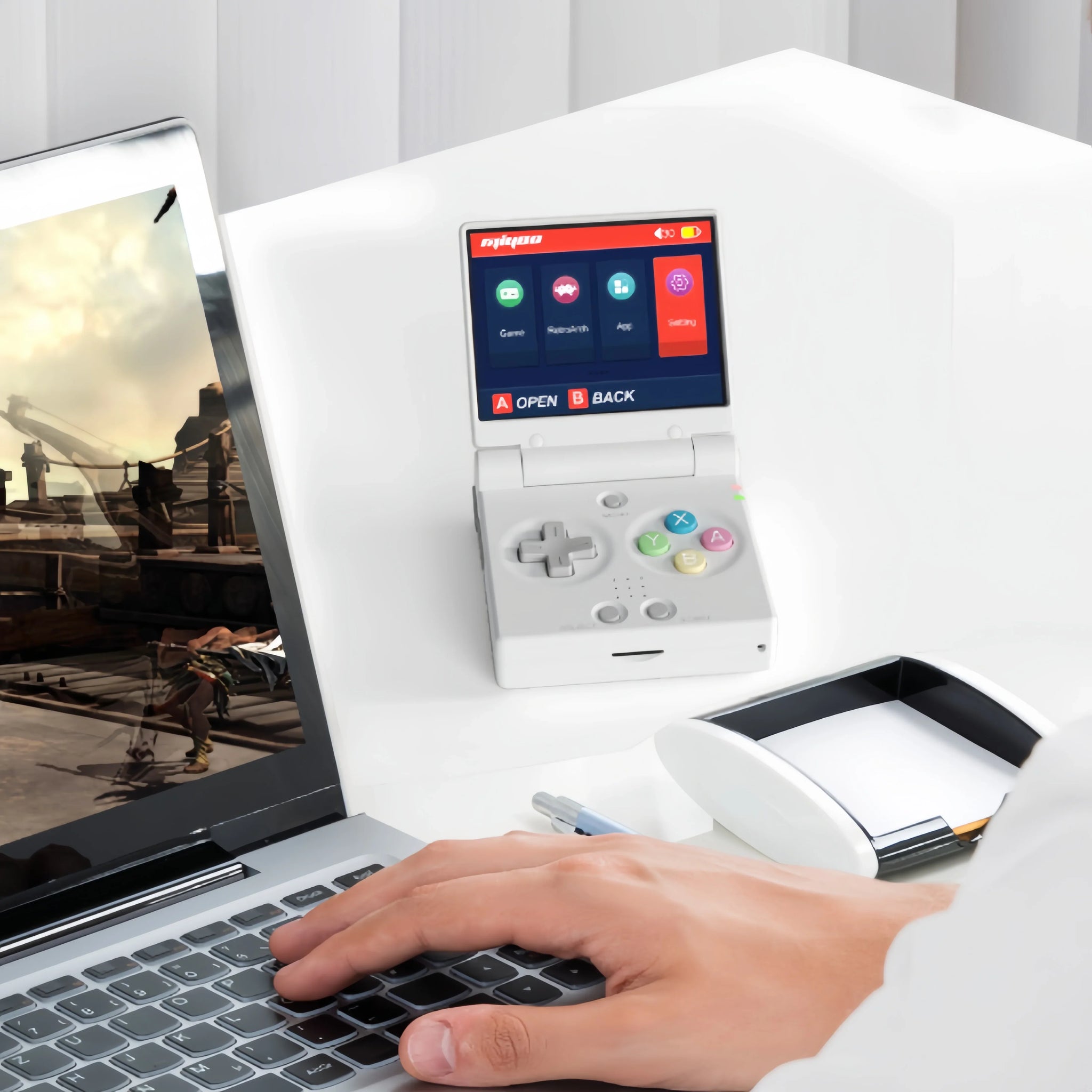 Miyoo Mini Flip: A Retro Handheld Gaming Device You Will Want to Keep with You All The Time.