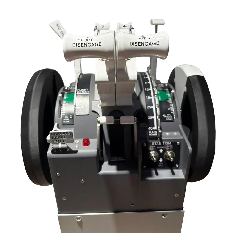 Mechdiy 3D-Printed B737-800 Throttle Quadrant – Upgrade Your Home Flight Simulator Cockpit