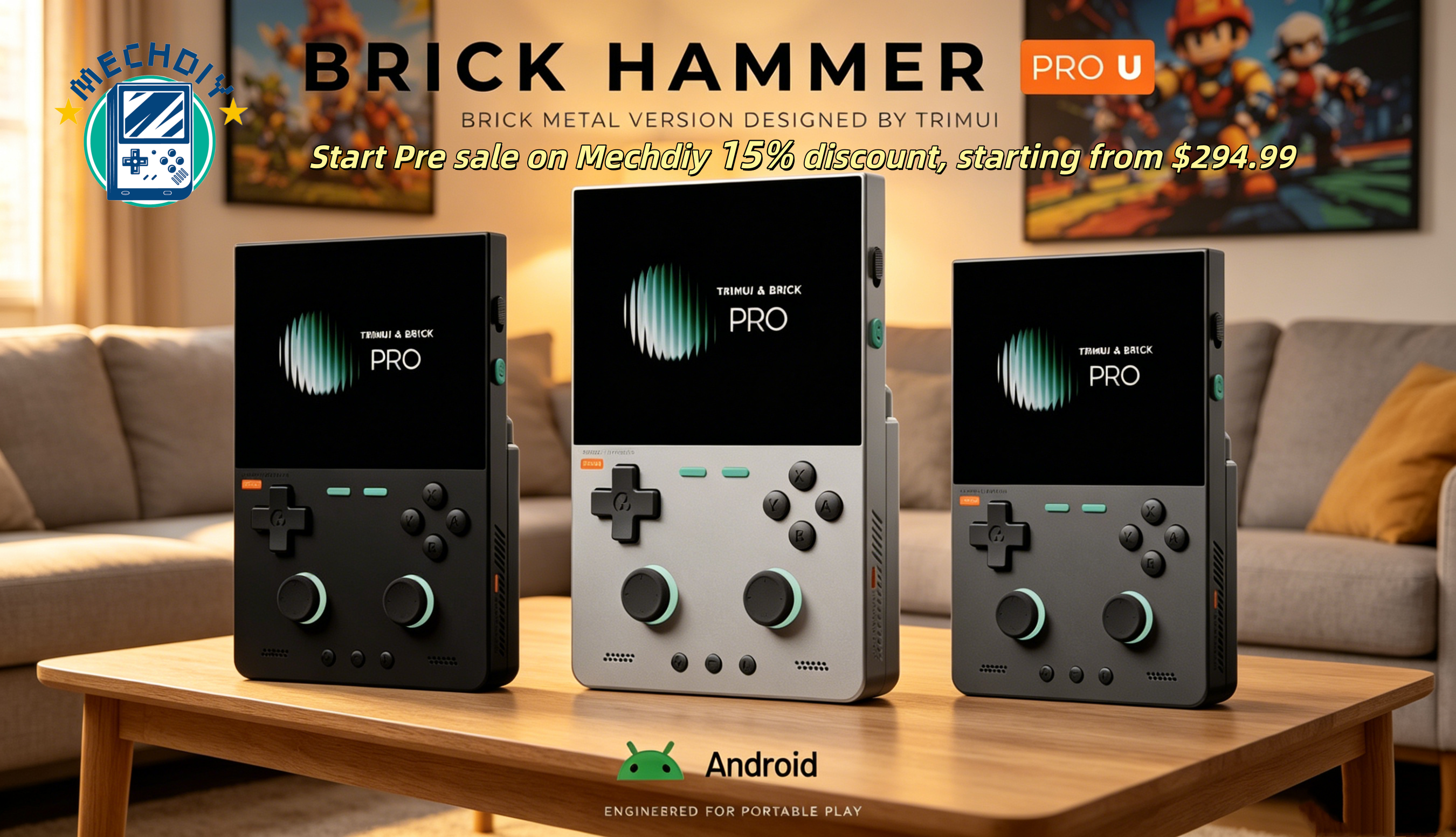 TRIMUI BRICK PRO U HAMMER Review: Price, Performance, Android & More