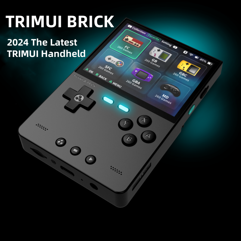 Trimui Brick Retro Handheld Stealth Dropped & Is Now Up For Pre-Order