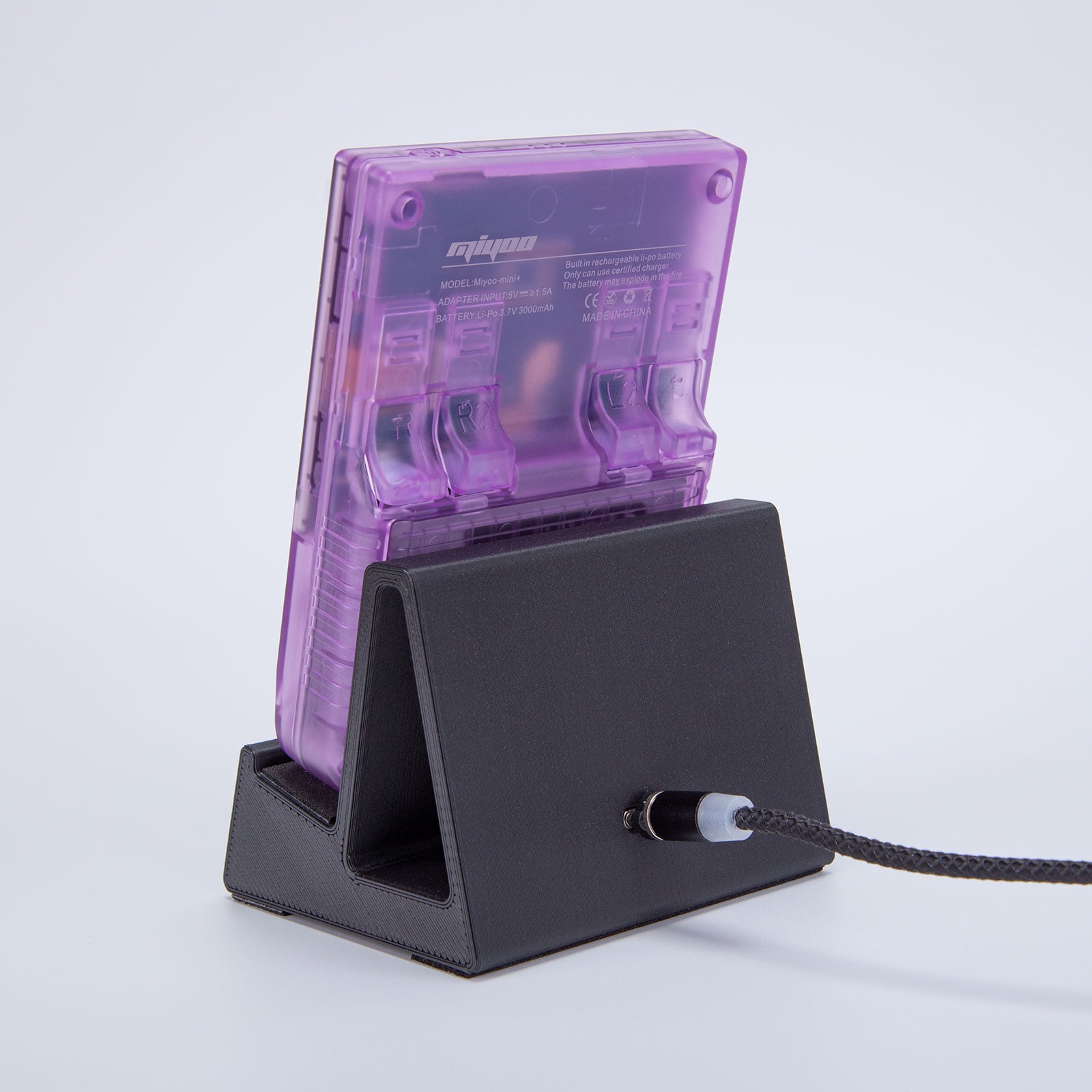 3D Printed Magnetic Charging Dock for Miyoo Mini Plus - Mechdiy