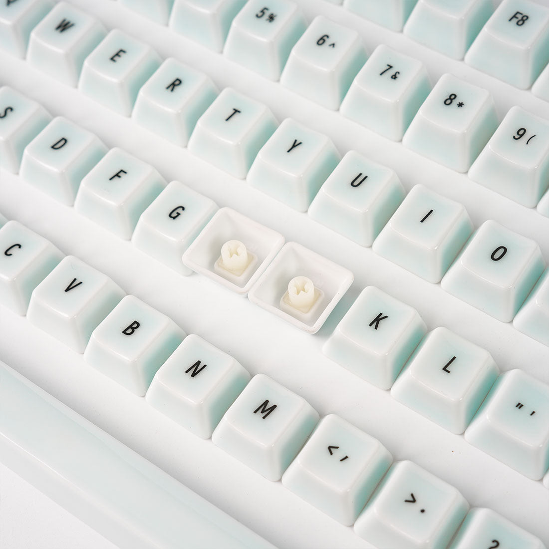 Ceramic Keycaps Making 87-Key Engraved Ceramic Keycaps | Mechdiy