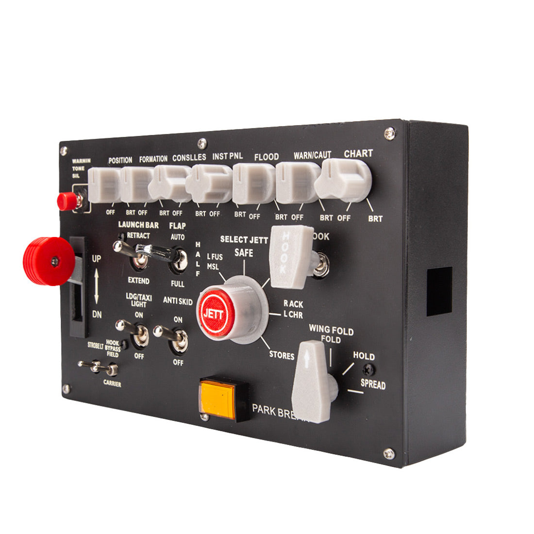 Rowsfire D101 F/A-18 Universal Carrier Landing Switch Panel for DCS - Flight Sim Cockpit