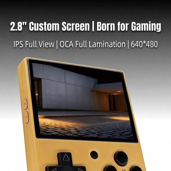A10 Mini 2.8-Inch Retro Vertical Handheld Game Console - Mechdiy