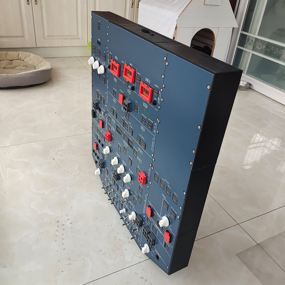 Mechdiy A32X 1:1 Scale Overhead Flight Simulator Panel | Mechdiy