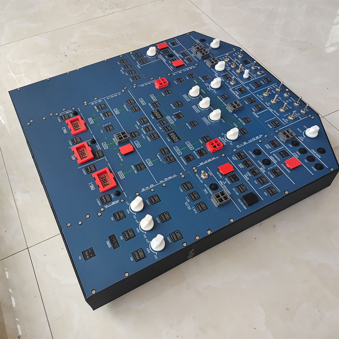 Mechdiy A32X 1:1 Scale Overhead Flight Simulator Panel | Mechdiy