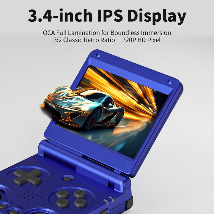 ANBERNIC RG 34XXSP Retro Handheld Game Console - Mechdiy