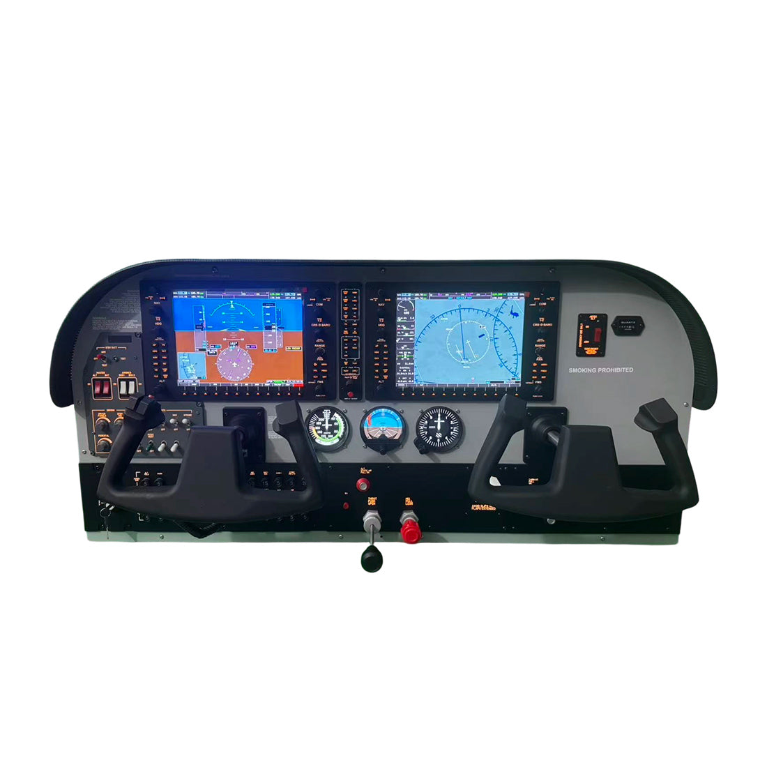 Mechdiy Dual-Yoke General Aviation Mechdiy Flight Sim System ...