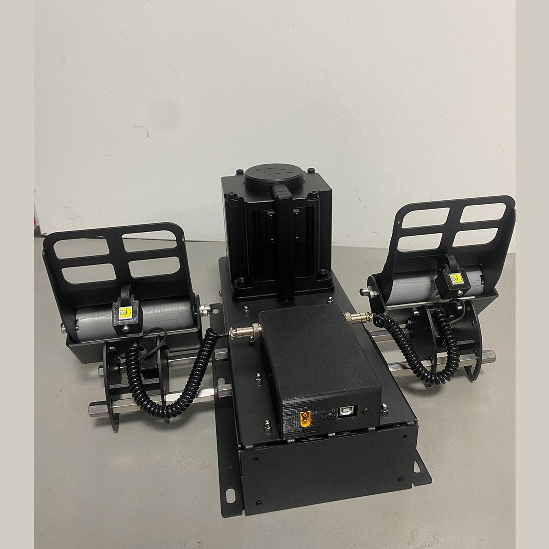 dcs rudder pedals Mechdiy Force Feedback Rudder Pedals, All-Metal Flight Simulator Pedals with Dual Load Cell Linear Brakes, Compatible with DCS, X-Plane 1112, MSFS 20202024 (50kg Pedal Force)