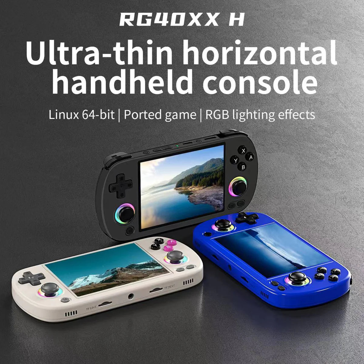 ANBERNIC RG40XX H Retro Handheld Gaming Console