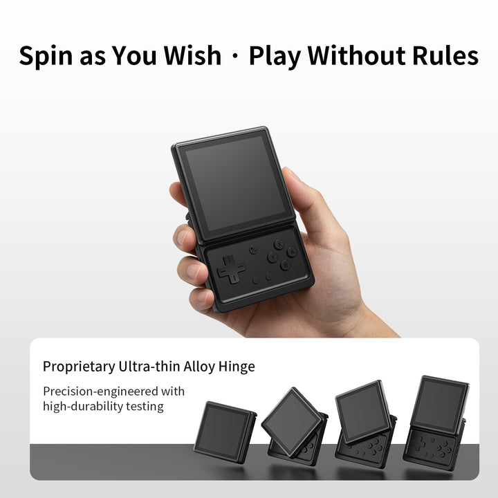 RG Rotate Rotating Touchscreen Handheld Game Console, Portable Gaming Device, Compatible with RG Rotate Retro Handheld Game Console - Mechdiy