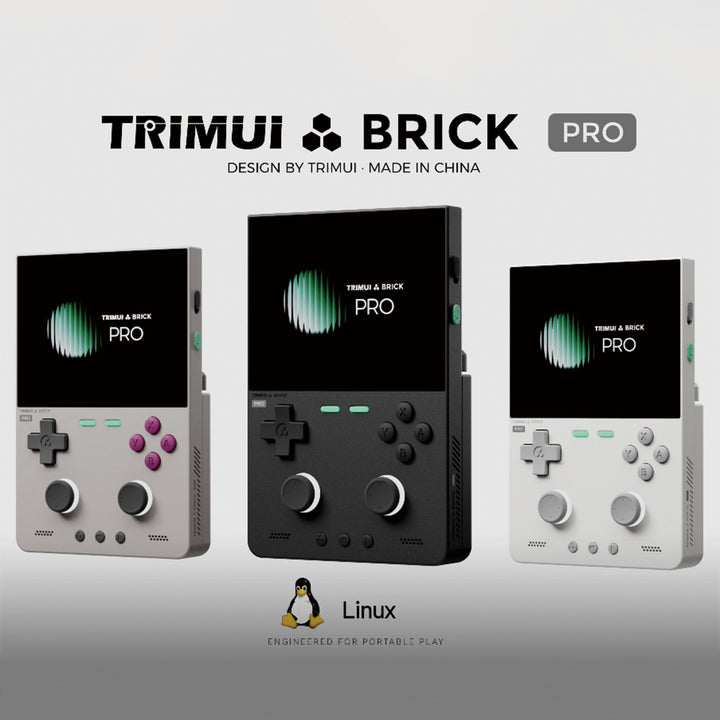 TRIMUI BRICK PRO / U HAMMER Handheld Game Console - 3.95-Inch - Mechdiy