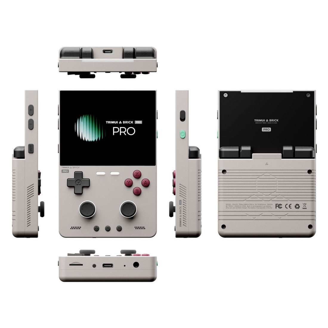 TRIMUI BRICK PRO / U HAMMER Handheld Game Console - 3.95-Inch - Mechdiy