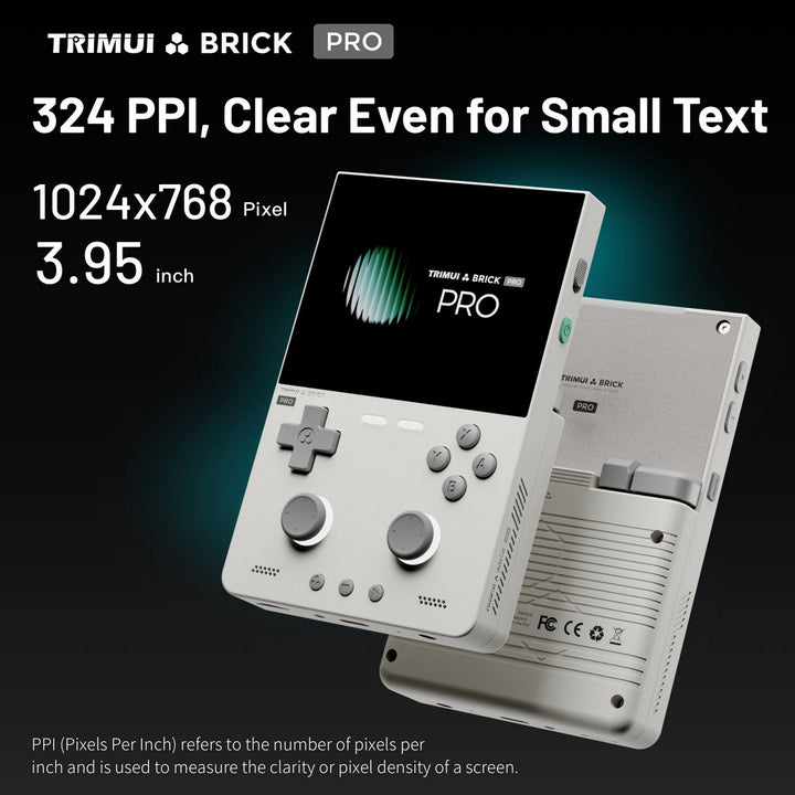 TRIMUI BRICK PRO / U HAMMER Handheld Game Console - 3.95-Inch - Mechdiy
