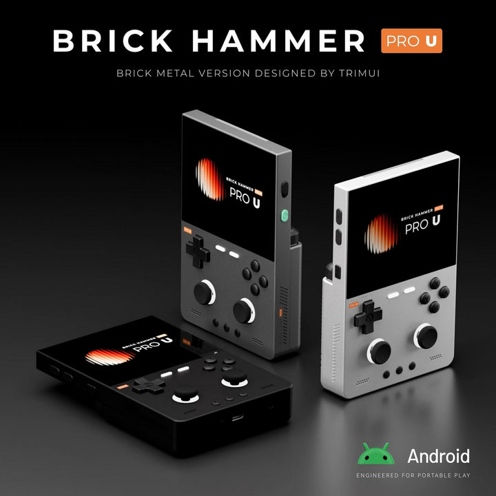 TRIMUI BRICK PRO / U HAMMER Handheld Game Console - 3.95-Inch - Mechdiy