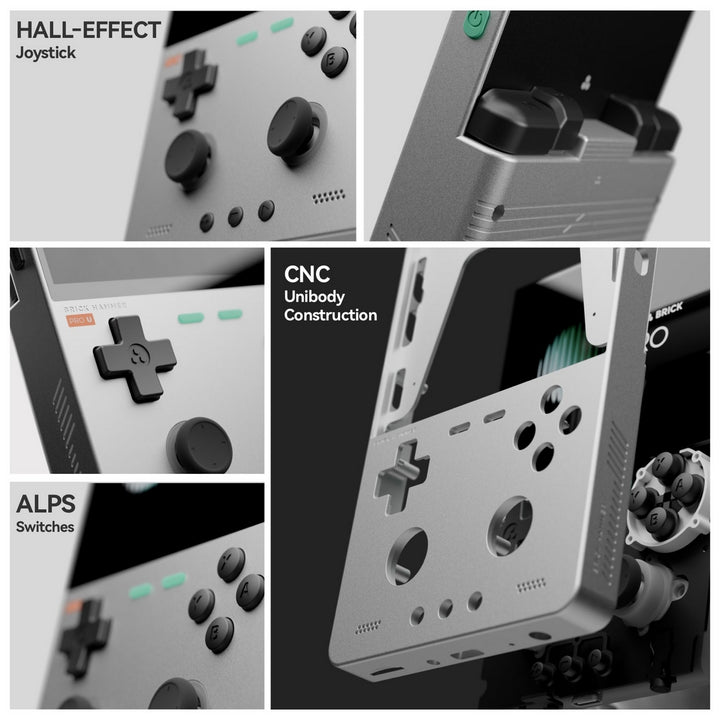 TRIMUI BRICK PRO / U HAMMER Handheld Game Console - 3.95-Inch - Mechdiy