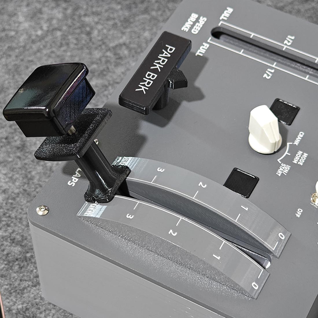 A32X Flaps Lever Controller for MSFS2020, Windows PC - Compatible with FENIX32x