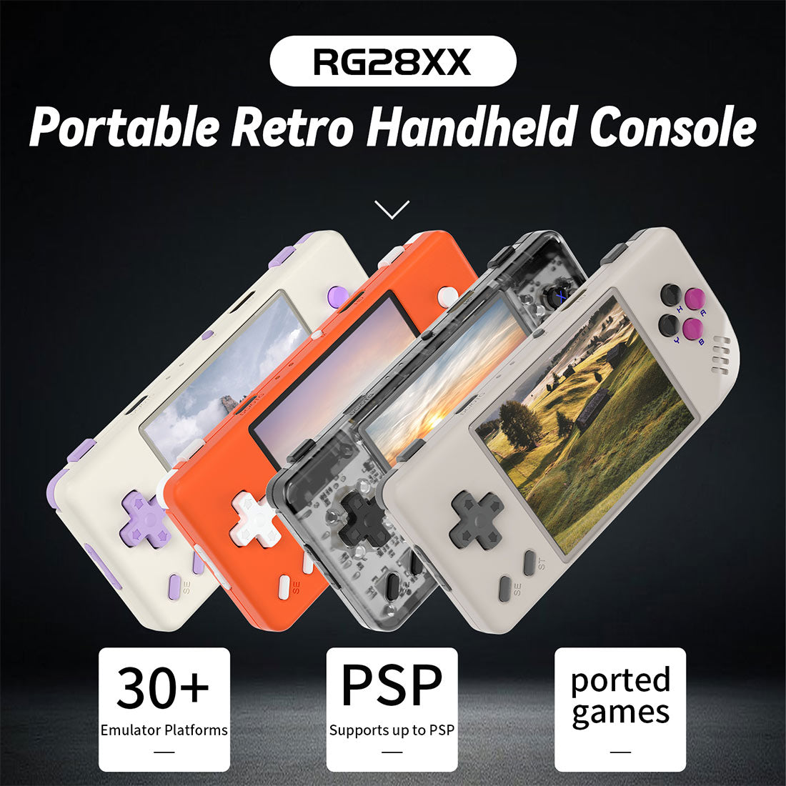 Anbernic RG28XX Retro Handheld Gaming Console