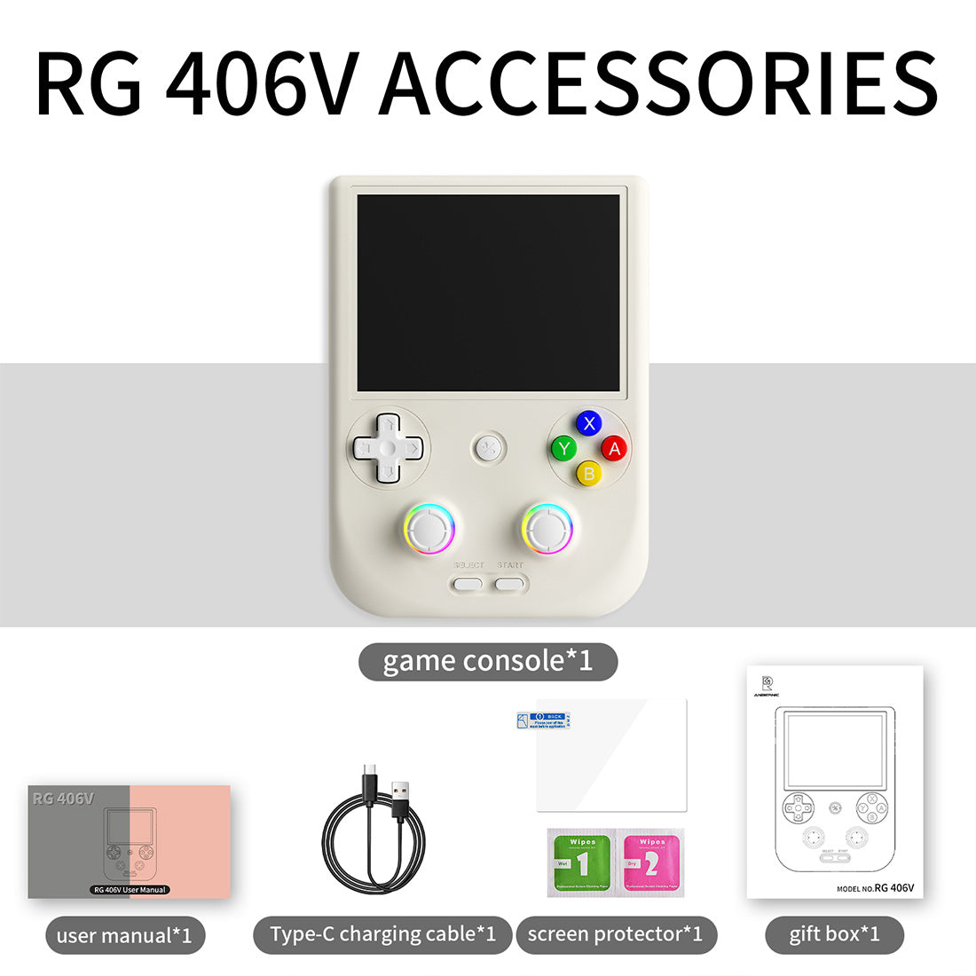 ANBERNIC RG406V Retro Handheld Gaming Console