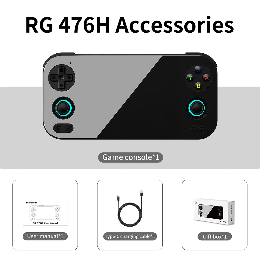 ANBERNIC RG476H Retro Handheld Game Console