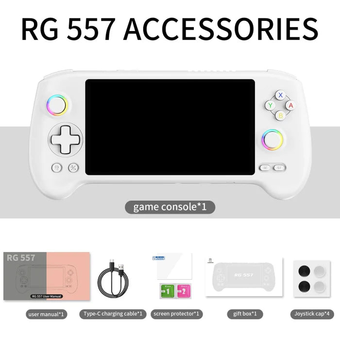 ANBERNIC RG557 Retro Handheld Game Console - Mechdiy