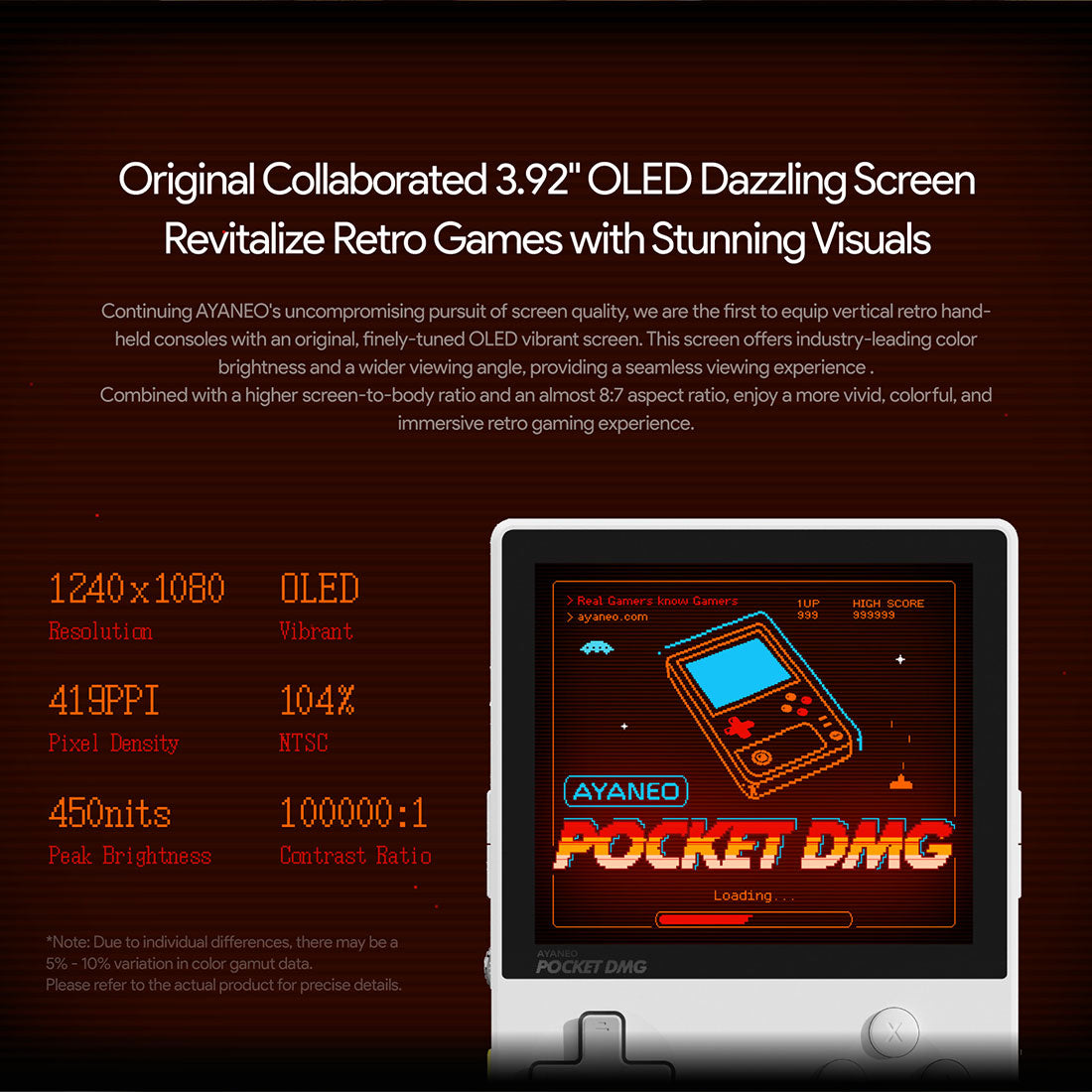 AYANEO Pocket DMG Android Handheld Game Console - Mechdiy