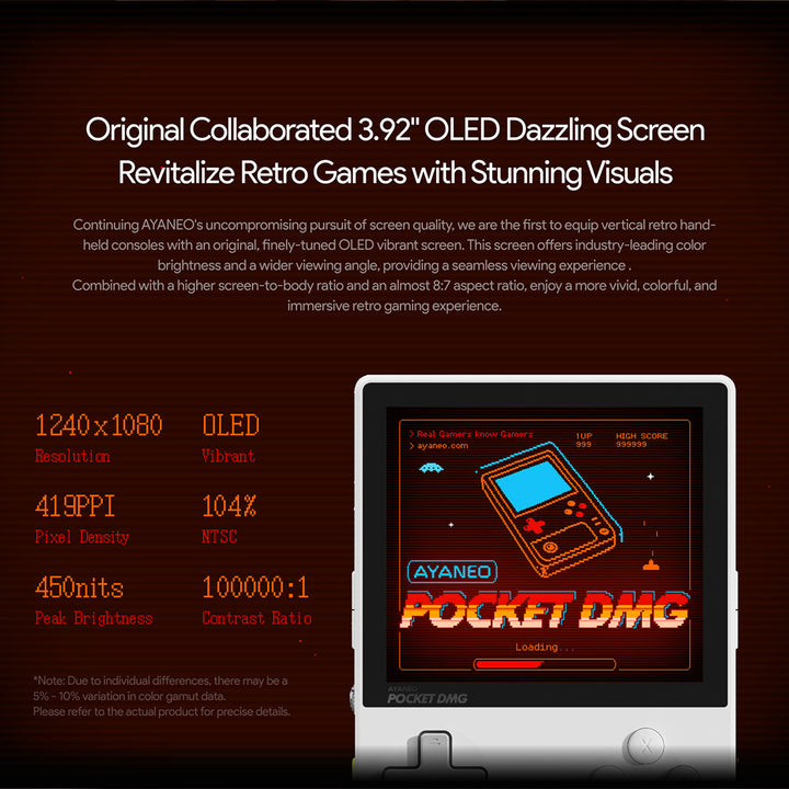 AYANEO Pocket DMG Android Handheld Game Console - Mechdiy