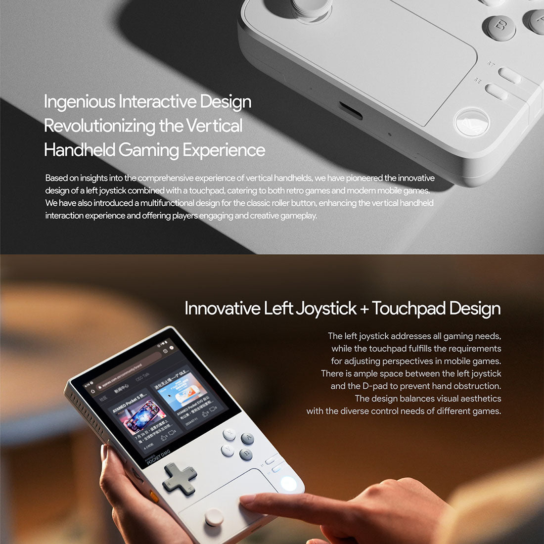 AYANEO Pocket DMG Android Handheld Game Console - Mechdiy
