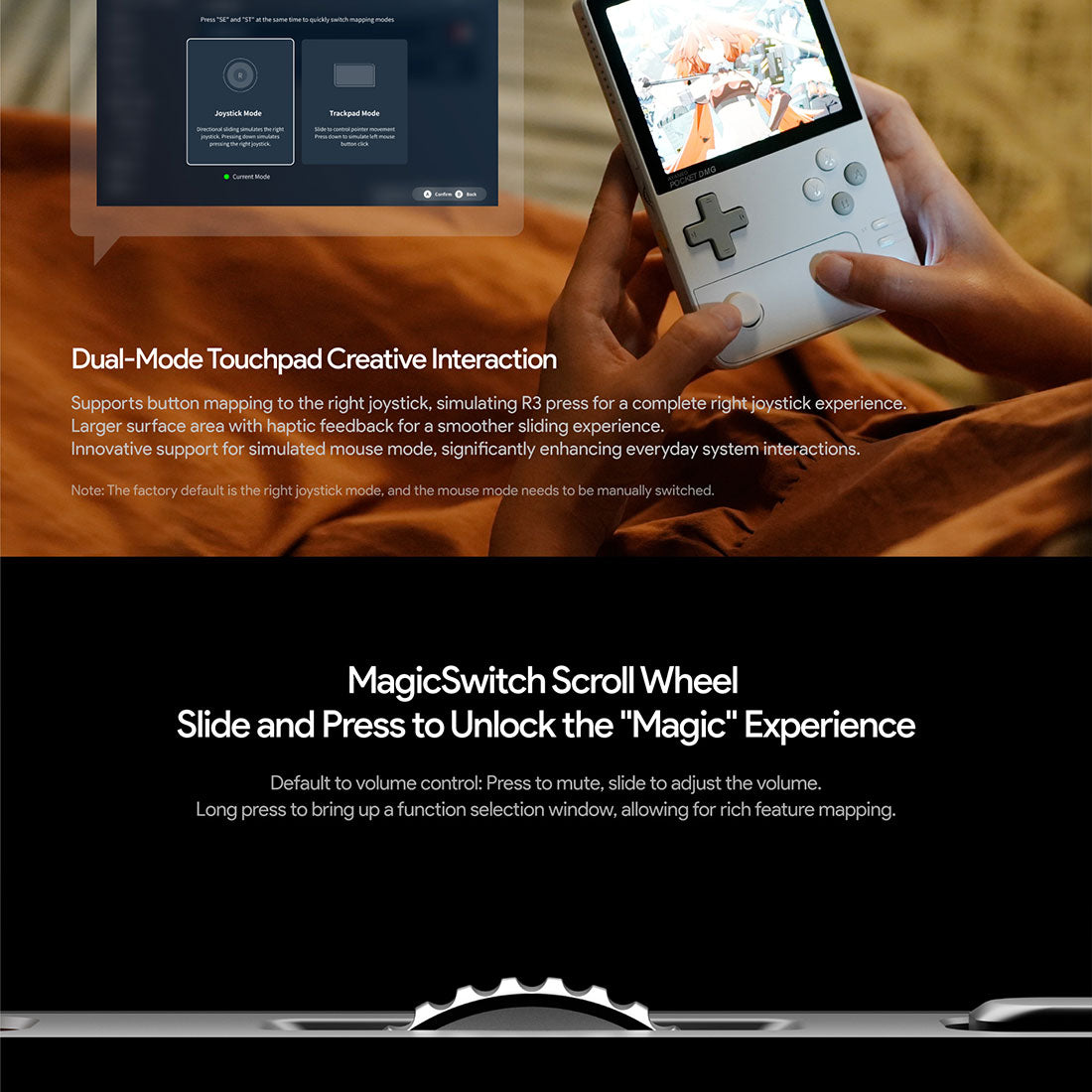AYANEO Pocket DMG Android Handheld Game Console - Mechdiy