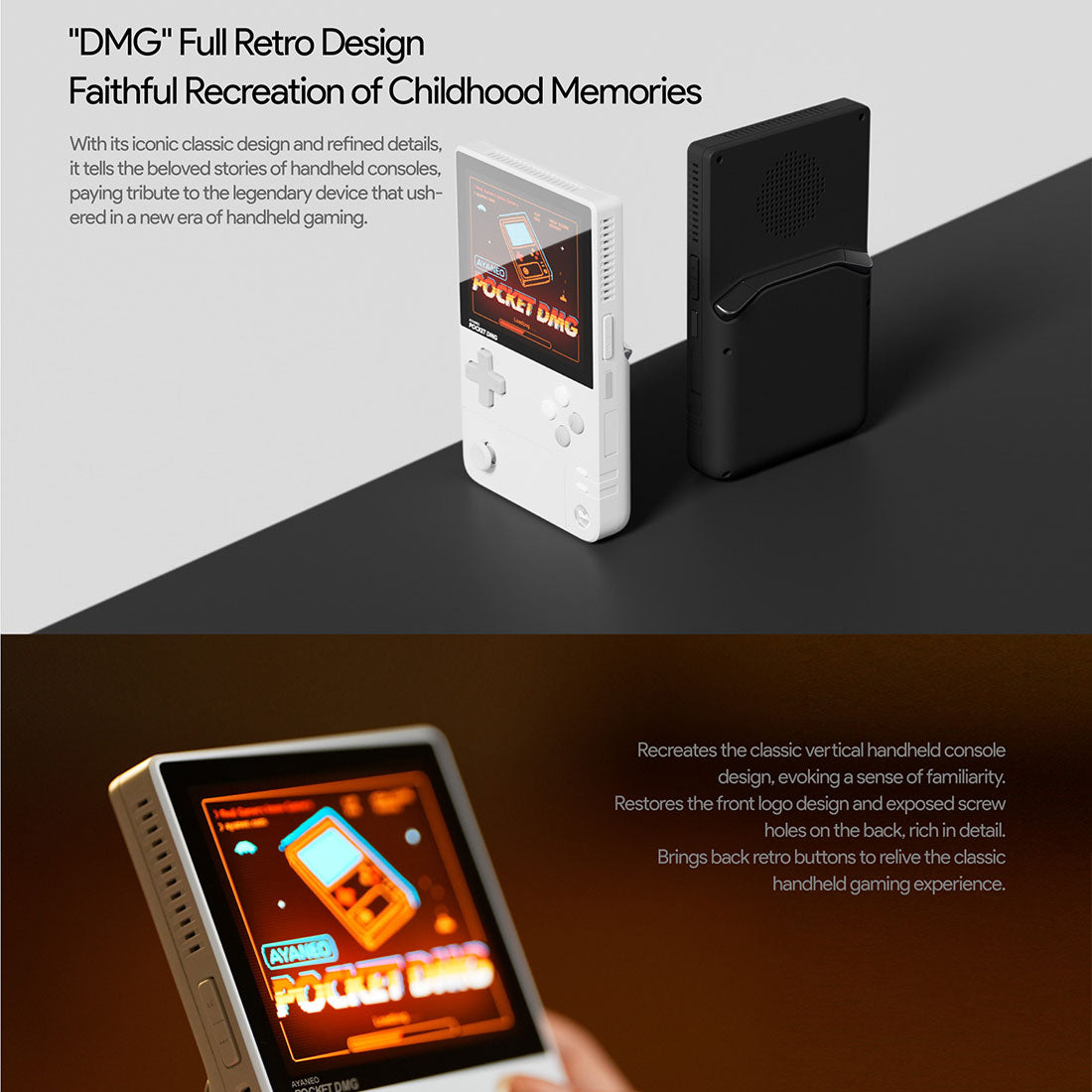 AYANEO Pocket DMG Android Handheld Game Console - Mechdiy