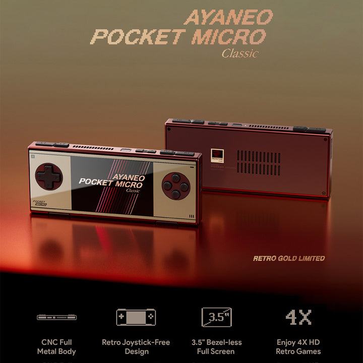 Ayaneo Pocket Micro Classic Android Handheld Gaming Console(Pre-Sale) - Mechdiy