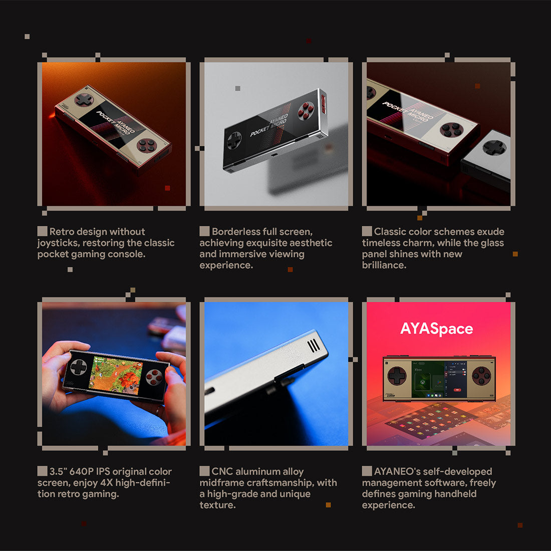 Ayaneo Pocket Micro Classic Android Handheld Gaming Console(Pre-Sale ...