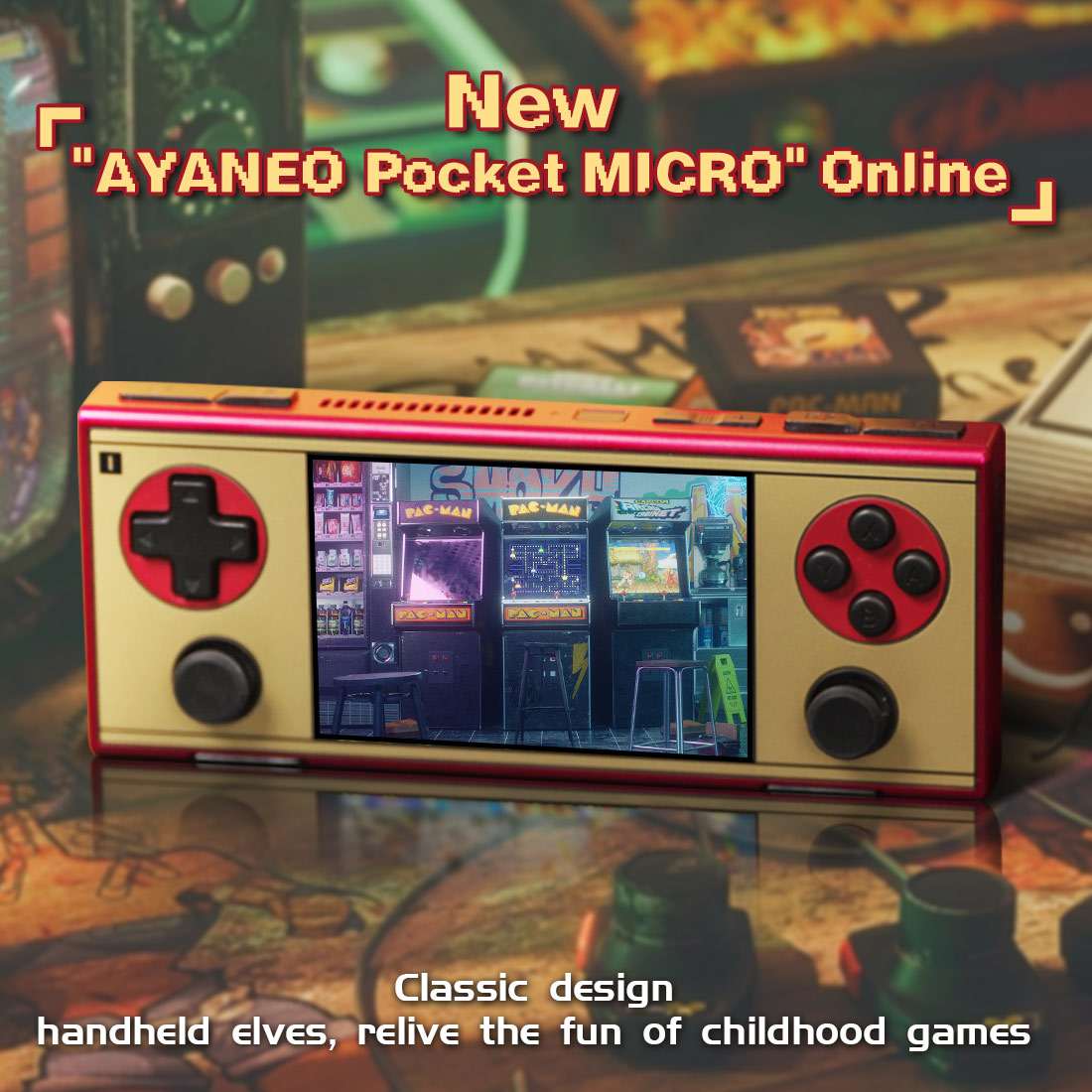 AYANEO POCKET MICRO Retro Handheld Gaming Console | Mechdiy