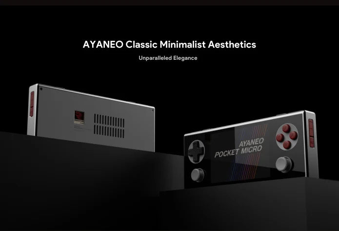 AYANEO POCKET MICRO Retro Handheld Gaming Console