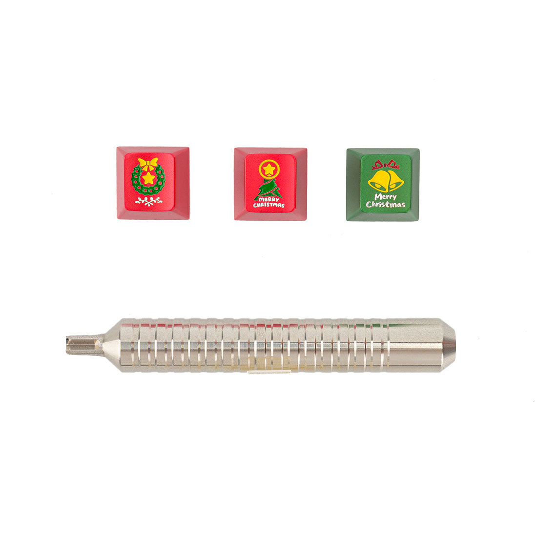 Christmas Original-Profile 220-Grit Aluminum Alloy Keycaps