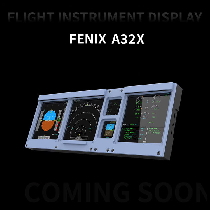 D106 A320/A350/A380 PFD-ND-ECAM-E/WD 4-in-1-Display for MSFS 2020/2024 - Mechdiy