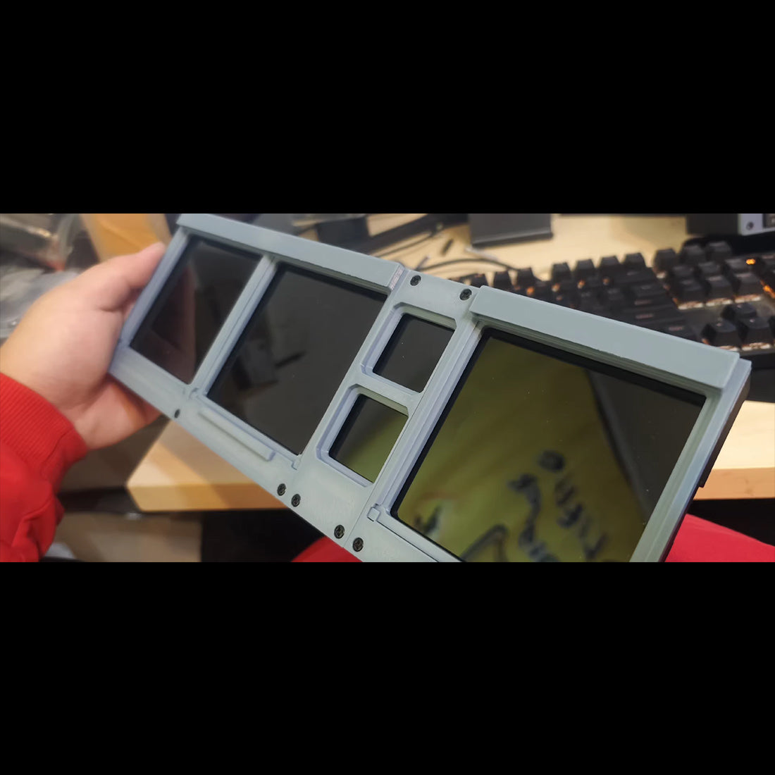 D106 A320/A350/A380 PFD-ND-ECAM-E/WD 4-in-1-Display for MSFS 2020/2024 - Mechdiy