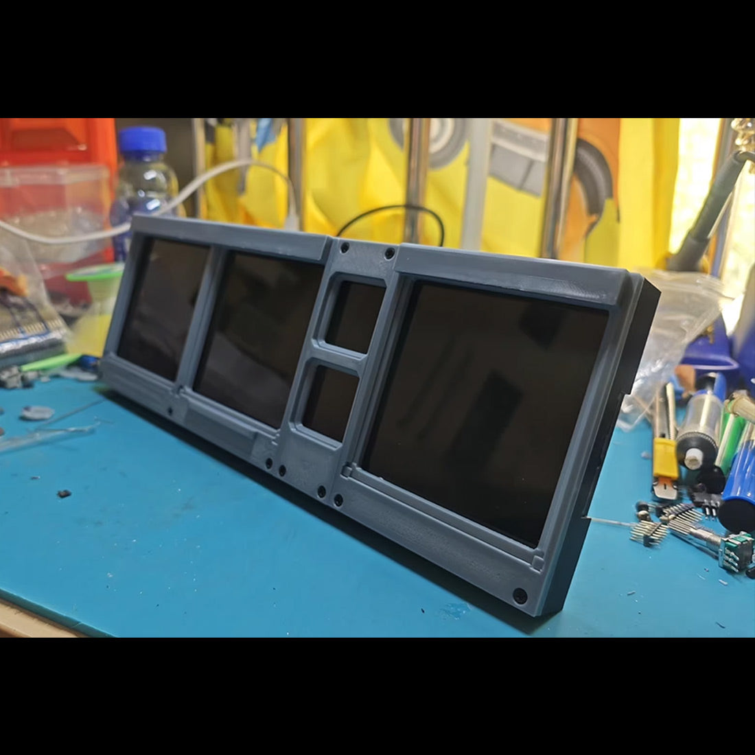 D106 A320/A350/A380 PFD-ND-ECAM-E/WD 4-in-1-Display for MSFS 2020/2024 - Mechdiy