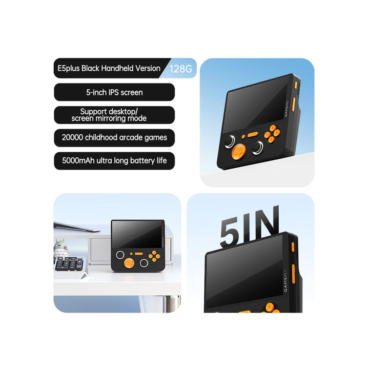 E5 Plus 5-Inch Handheld Gaming Console  - Mechdiy