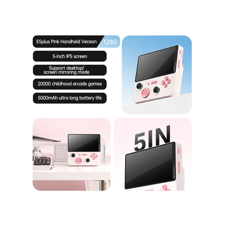 E5 Plus 5-Inch Handheld Gaming Console  - Mechdiy
