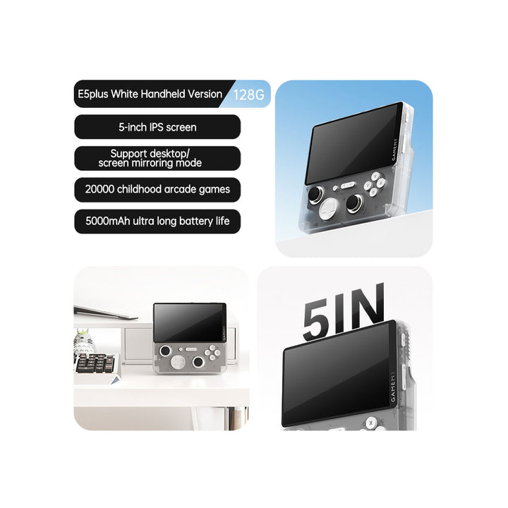 E5 Plus 5-Inch Handheld Gaming Console  - Mechdiy