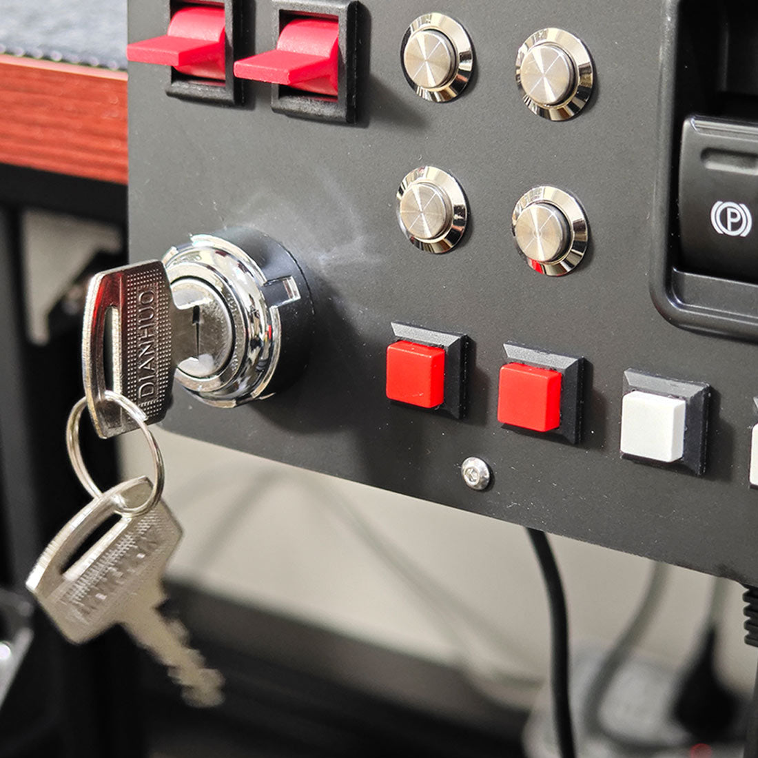 Mechdiy Euro Truck Simulator Central Console: Ignition Key Switch ...